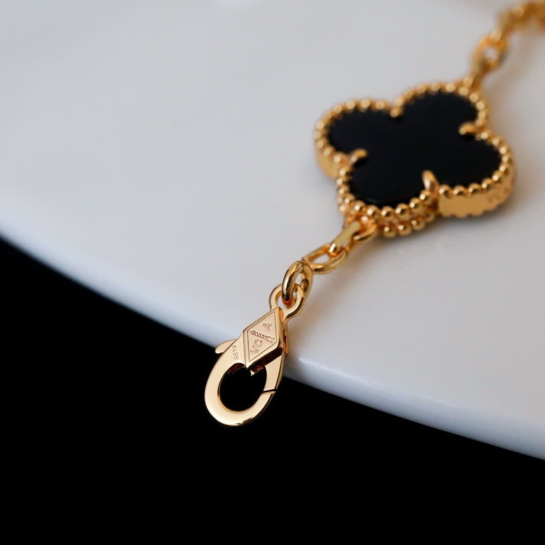 Van Cleef & Arpels Vintage Alhambra Gold Bracelet